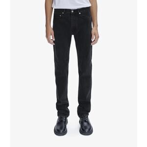 A.P.C. New Standard Black Straight Leg Denim Jeans Size 31